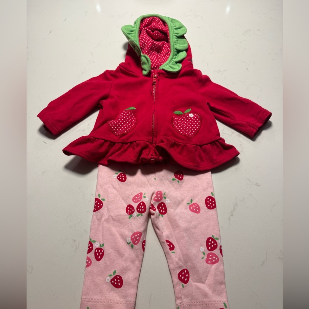 Gymboree strawberry set